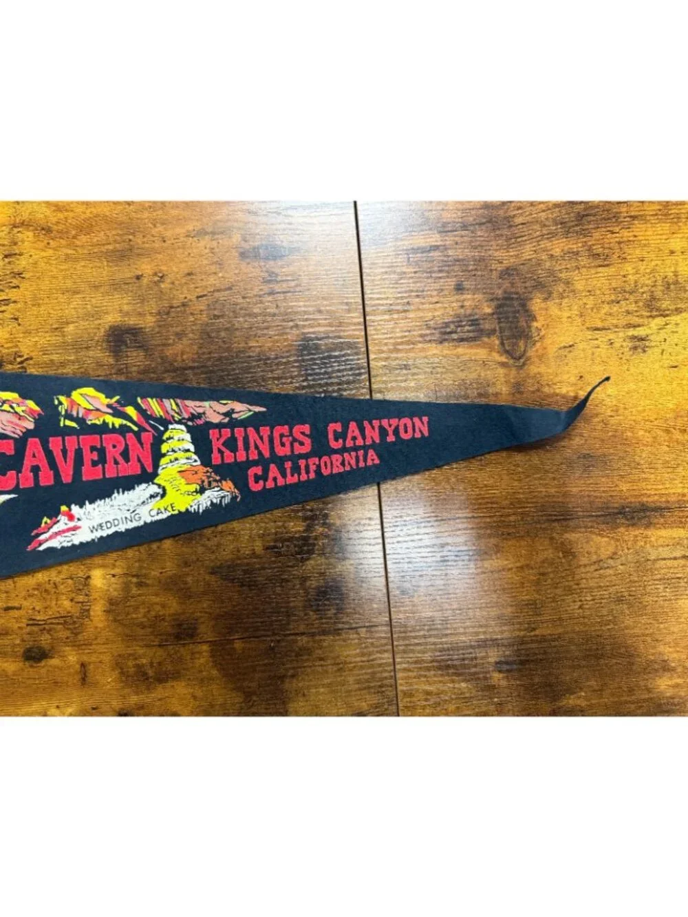 Vintage Boyden Cavern Kings Canyon, California pennant